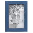 4x6 Charlotte Weathered Navy Blue Wood Picture Frame